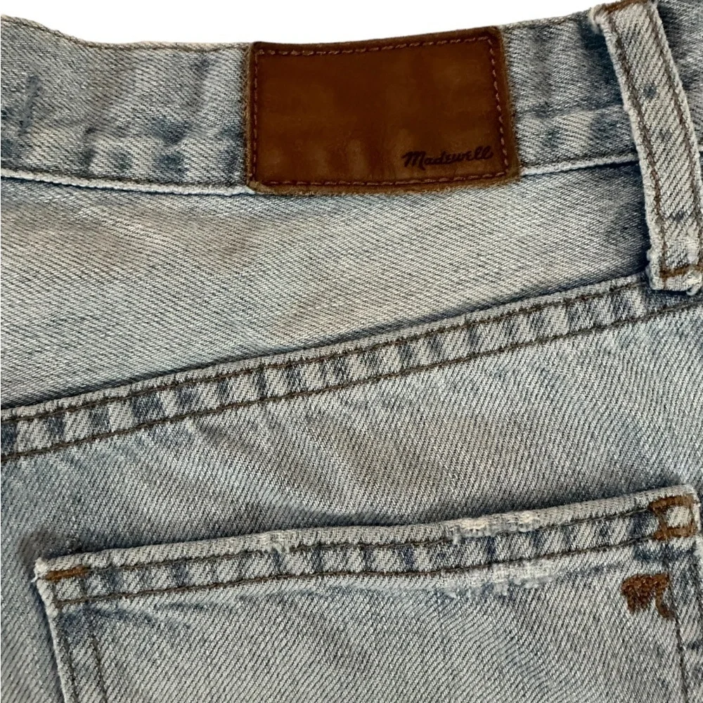 Madewell The Perfect Summer Jean Fringe Shorts Size 26 - Picture 14 of 17